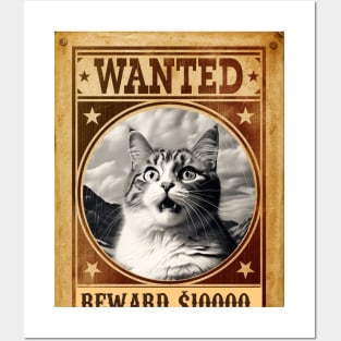 Wanted - Cat Posters and Art